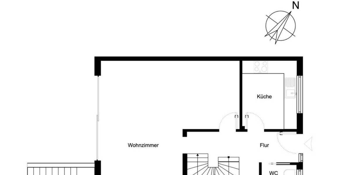 Reihenmittelhaus Hamburg Billstedt - 4 Zimmer, 102 m&sup2;, 499.000&euro; | Angebot:25686664