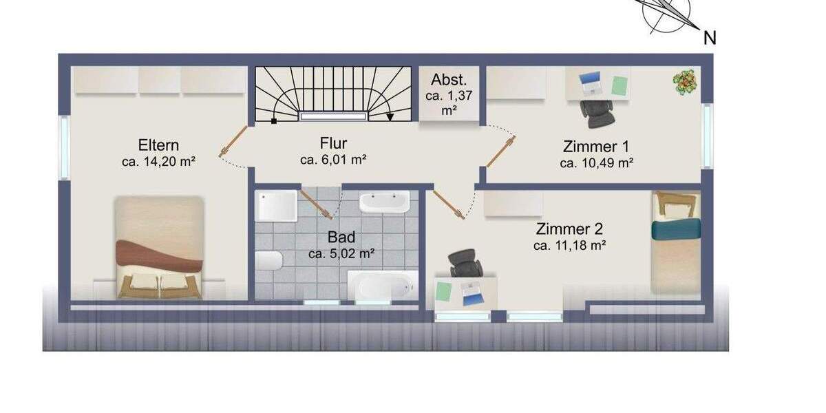 Doppelhaushälfte Hamburg / Rahlstedt Rahlstedt - 5 Zimmer, 114 m&sup2;, 698.000&euro; | Angebot:25862561