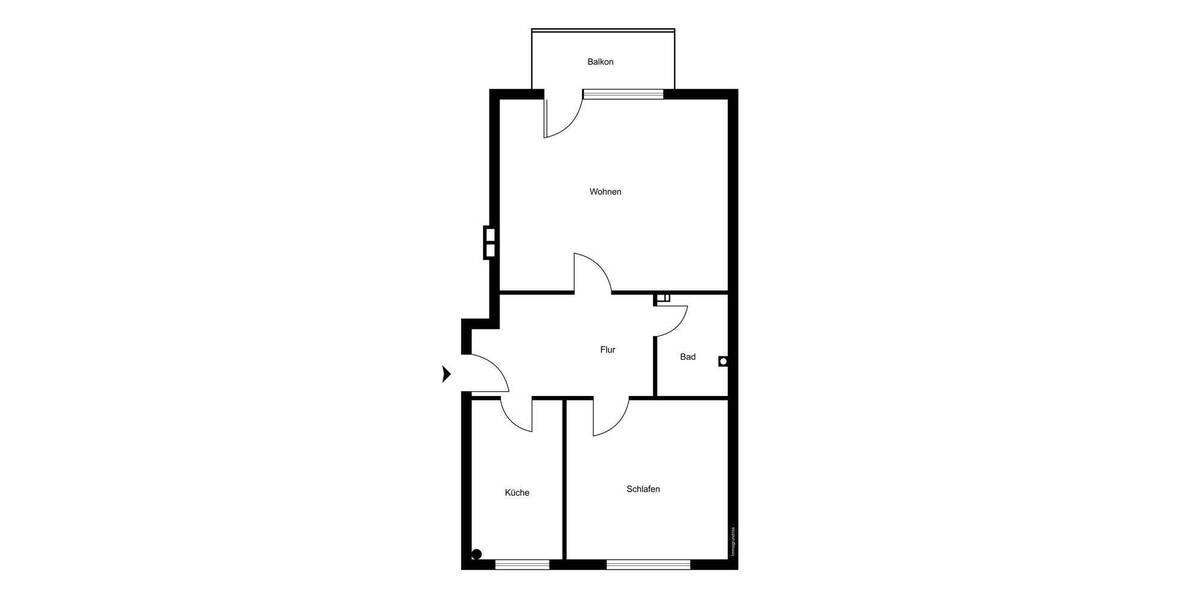 Etagenwohnung Hamburg Rahlstedt - 2 Zimmer, 67 m&sup2;, 239.000&euro; | Angebot:25998708