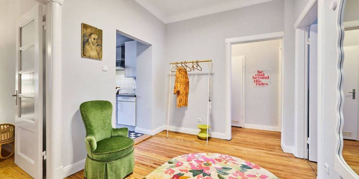 Etagenwohnung Hamburg Eppendorf - 4 Zimmer, 110 m&sup2;, 985.000&euro; | Angebot:25929368