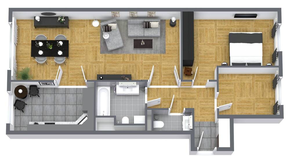 Etagenwohnung Hamburg Ottensen - 2 Zimmer, 79 m&sup2;, 675.000&euro; | Angebot:26026602