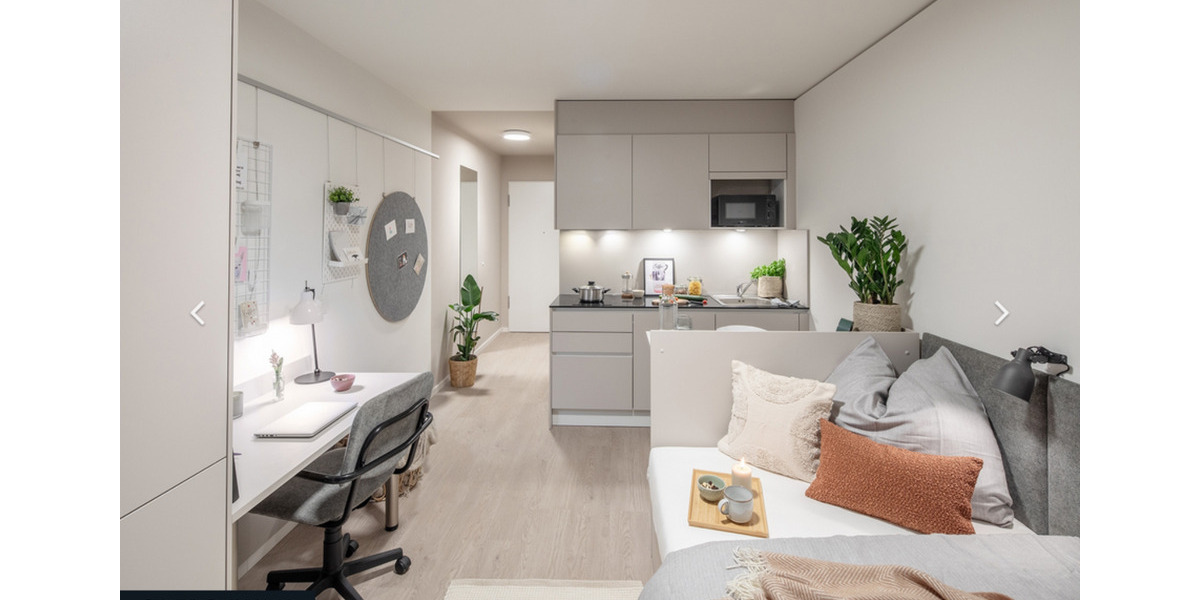 Etagenwohnung Hamburg Hamburg-Mitte - 1 Zimmer, 22 m&sup2;, 1.133&euro; | Angebot:25393743