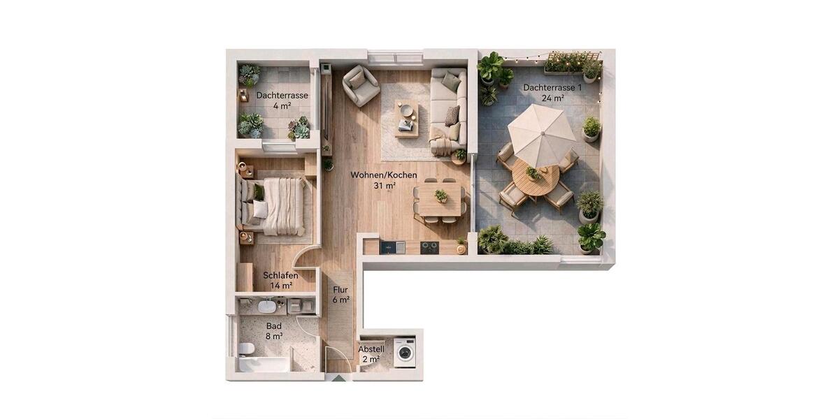 Einfamilienhaus Bönningstedt - 2 Zimmer, 75 m&sup2;, 1.200&euro; | Angebot:25926320