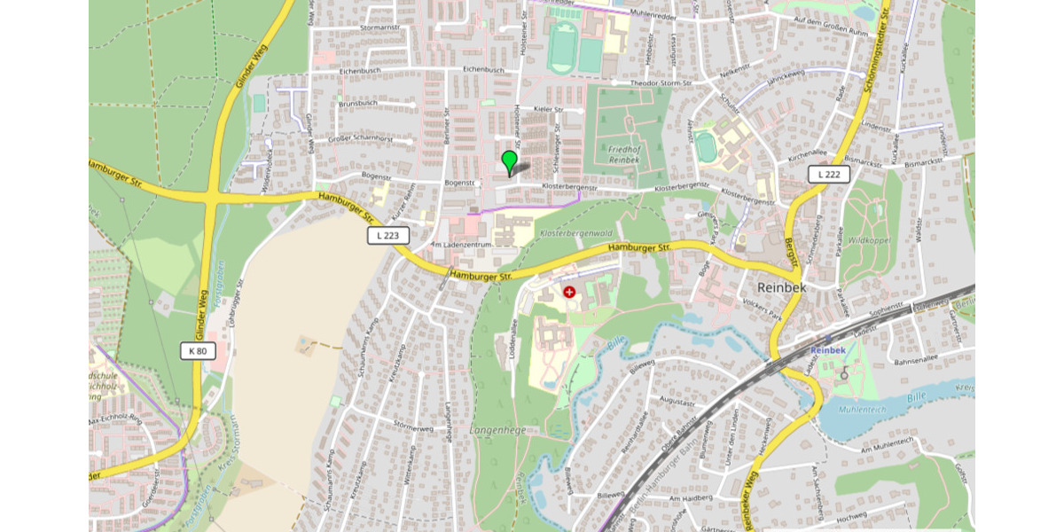 Etagenwohnung Reinbek - 2 Zimmer, 55 m&sup2;, 169.000&euro; | Angebot:25747573