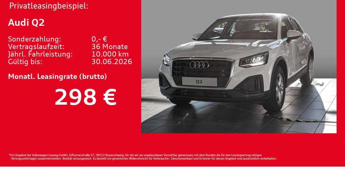 Audi Q2 1.890 km 26.440 &euro; Hamburg 22419