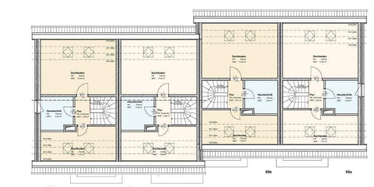 Reihenmittelhaus Oststeinbek - 5 Zimmer, 137 m&sup2;, 640.000&euro; | Angebot:25672579