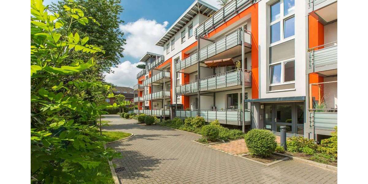 Etagenwohnung Norderstedt Glashütte - 2 Zimmer, 59 m&sup2;, 855&euro; | Angebot:27034424