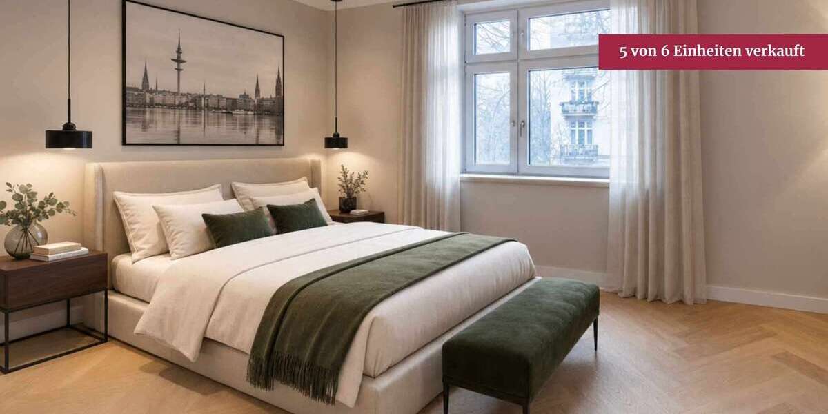 Etagenwohnung Hamburg / Hoheluft-West West - 2 Zimmer, 59 m&sup2;, 729.000&euro; | Angebot:27113029