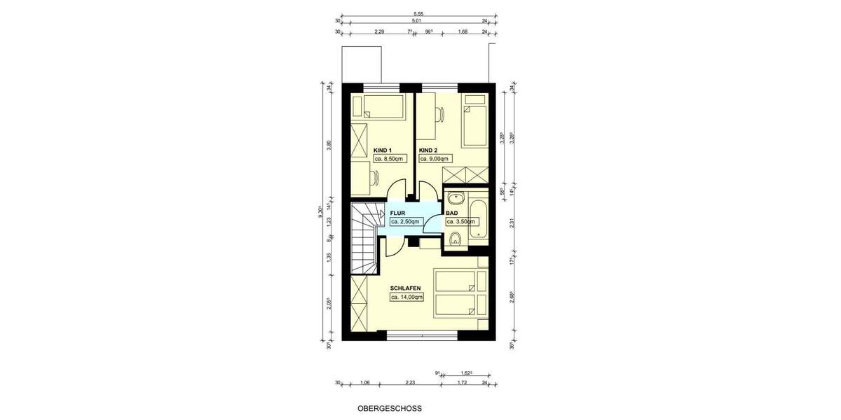 Reihenmittelhaus Henstedt-Ulzburg Ulzburg - 4 Zimmer, 79 m&sup2;, 319.750&euro; | Angebot:25690764