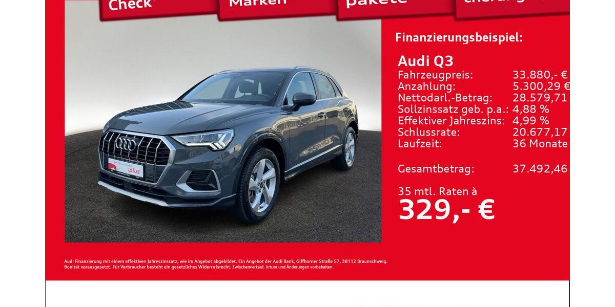 Audi Q3 37.254 km 32.990 &euro; Hamburg 22419