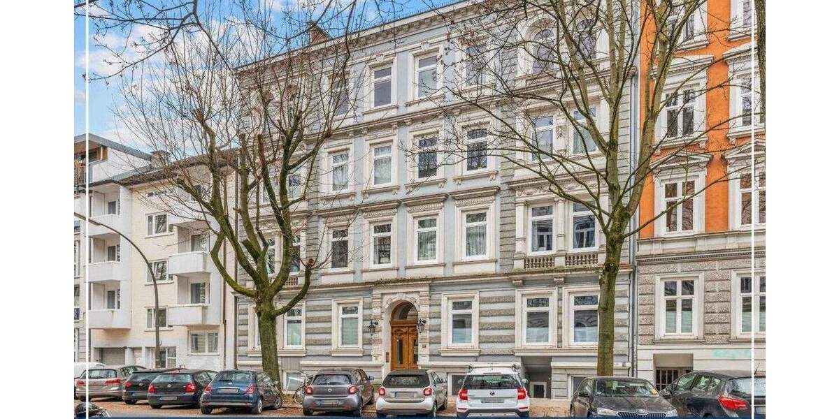 Etagenwohnung Hamburg Rotherbaum - 2 Zimmer, 52 m&sup2;, 449.000&euro; | Angebot:25851565