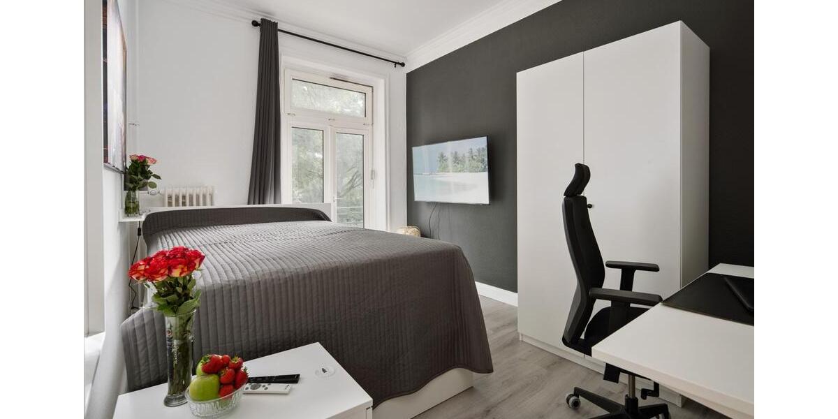 Etagenwohnung Hamburg Winterhude - 2 Zimmer, 45 m&sup2;, 2.200&euro; | Angebot:25752427