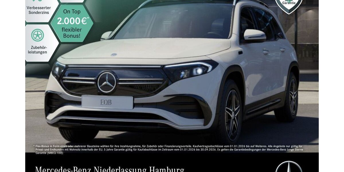 Mercedes-Benz EQB 74.525 km 30.890 &euro; Hamburg 22047