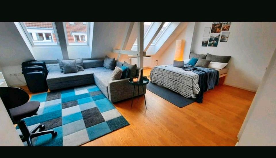 Dachgeschoßwohnung Hamburg Barmbek-Nord - 1 Zimmer, 64 m&sup2;, 650&euro; | Angebot:25893157