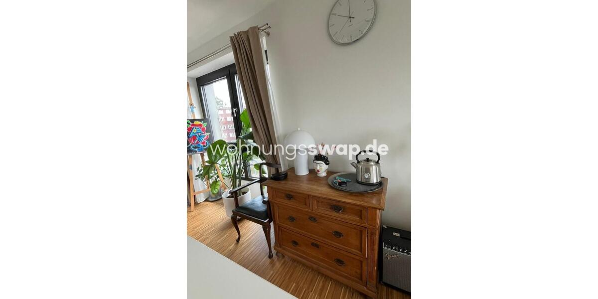 Etagenwohnung Hamburg Winterhude - 1 Zimmer, 40 m&sup2;, 1.000&euro; | Angebot:24984793
