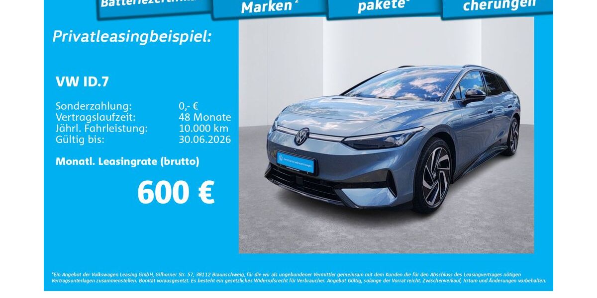 VW ID.7 14.434 km 54.850 &euro; Hamburg 22111