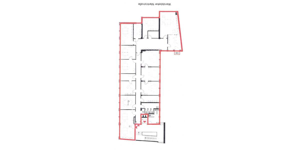 Gewerbeobjekt Hamburg Wandsbek - 1 Zimmer, 407 m&sup2;, 6.512&euro; | Angebot:25675018