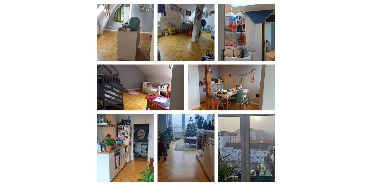 Dachgeschoßwohnung Hamburg Eimsbüttel - 3.5 Zimmer, 86 m&sup2;, 740.000&euro; | Angebot:25932695