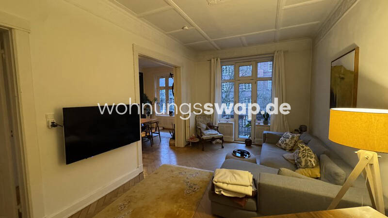 Etagenwohnung Hamburg Uhlenhorst - 3 Zimmer, 105 m&sup2;, 1.100&euro; | Angebot:25926173