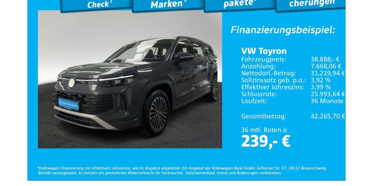 VW Tayron 17.097 km 38.444 &euro; Hamburg 22761