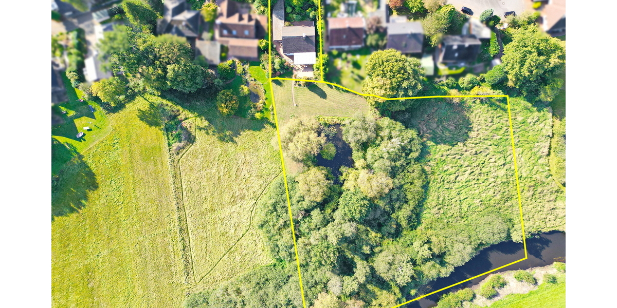 Wo Stille, Wasser und Weite aufeinandertreffen – Einzigartiges Anwesen auf 9.140 m²! - Einfamilienhaus Hitzhusen | Angebot:25365912