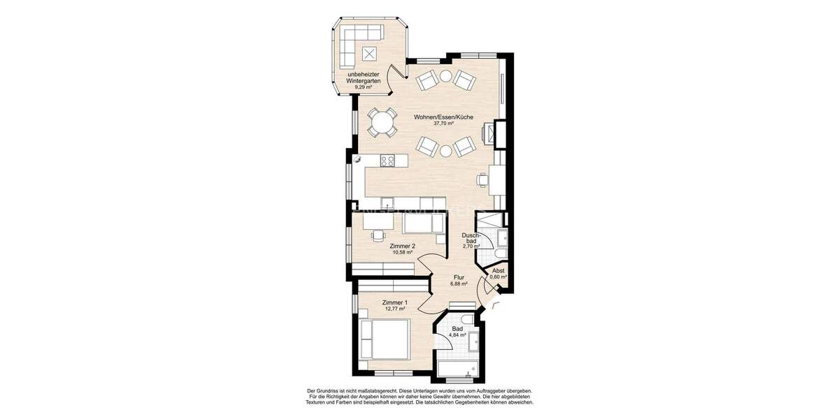 Etagenwohnung Ahrensburg - 3 Zimmer, 81 m&sup2;, 630.000&euro; | Angebot:25701762