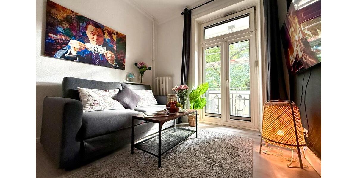 Etagenwohnung Hamburg Winterhude - 2 Zimmer, 45 m&sup2;, 2.200&euro; | Angebot:25752427
