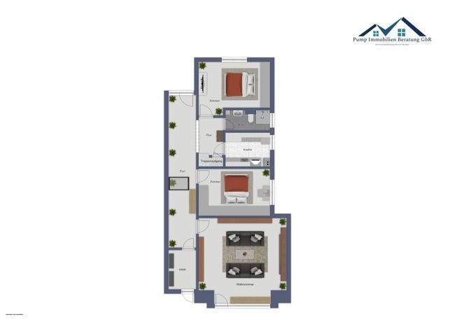 Doppelhaushälfte Pinneberg - 4 Zimmer, 117 m&sup2;, 338.000&euro; | Angebot:25742905