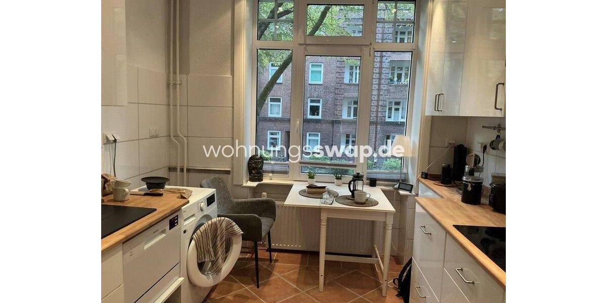 Etagenwohnung Hamburg Winterhude - 2 Zimmer, 60 m&sup2;, 950&euro; | Angebot:25958244