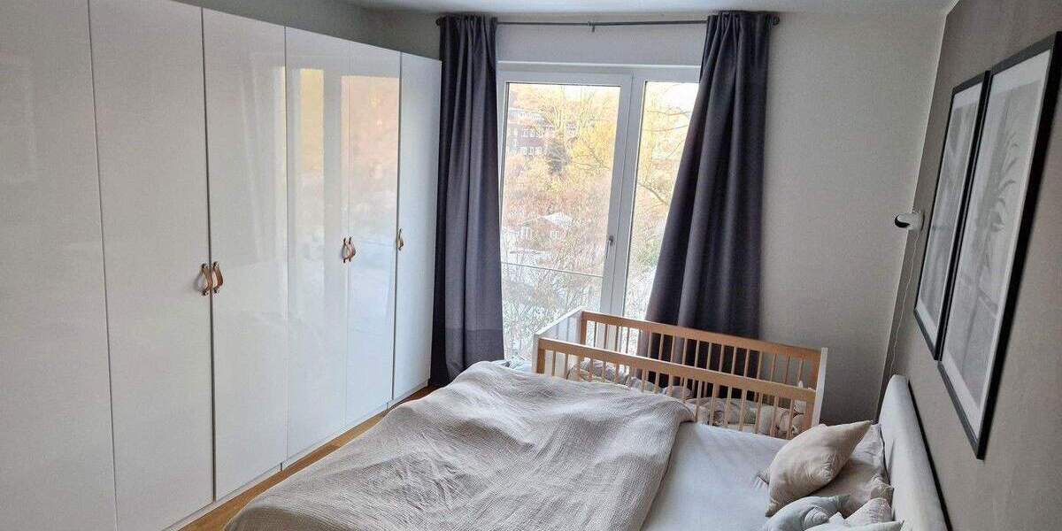 Etagenwohnung Hamburg Groß Borstel - 3 Zimmer, 94 m&sup2;, 735.000&euro; | Angebot:25738764