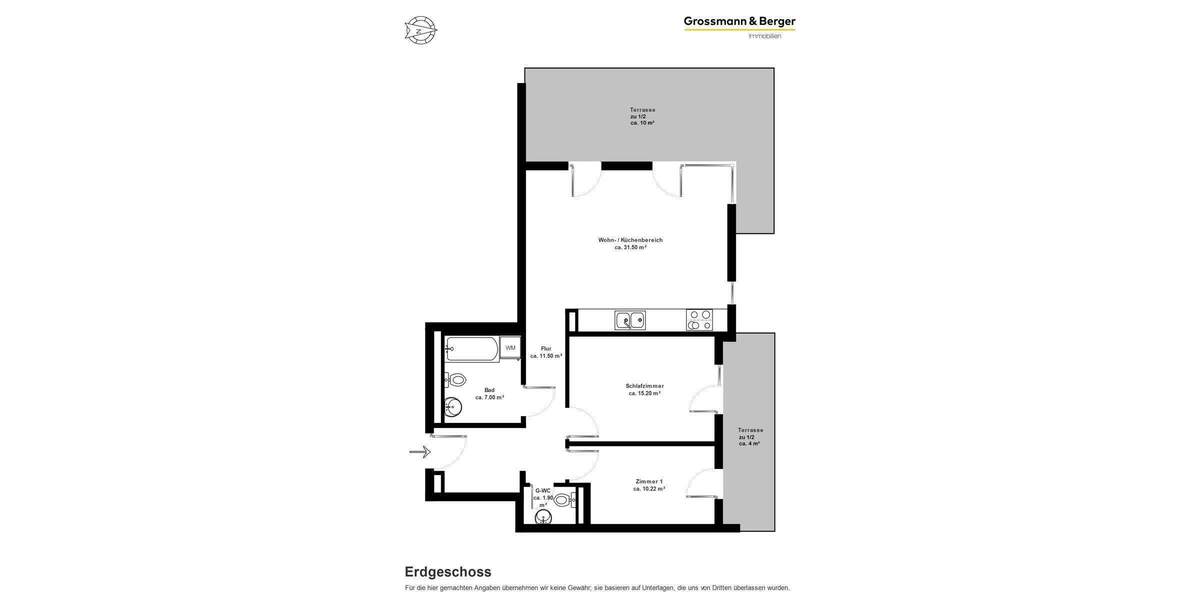 Etagenwohnung Hamburg Langenhorn - 3 Zimmer, 94 m&sup2;, 529.000&euro; | Angebot:25845020