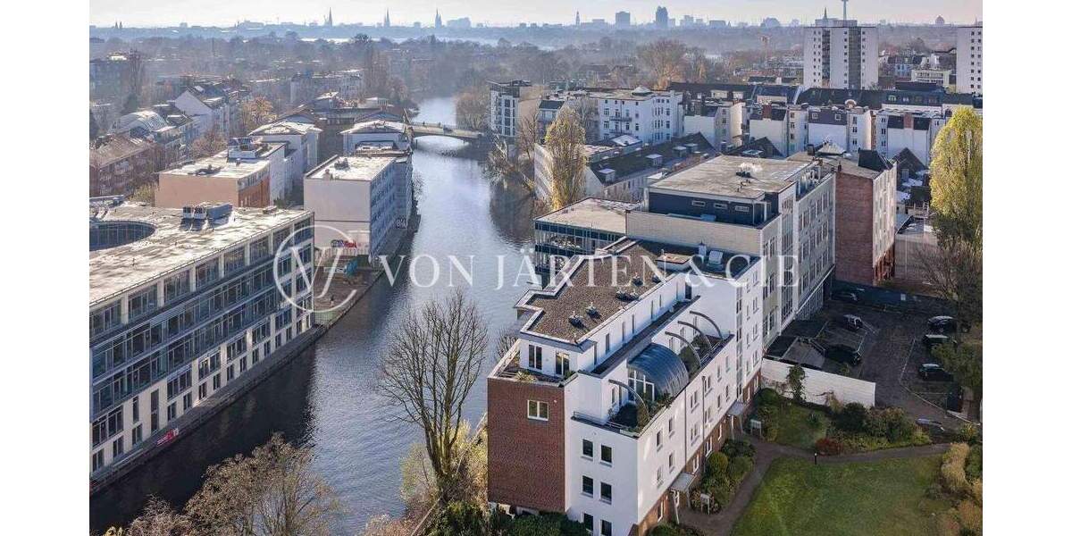 Etagenwohnung Hamburg Winterhude - 2 Zimmer, 57 m&sup2;, 650.000&euro; | Angebot:25772182