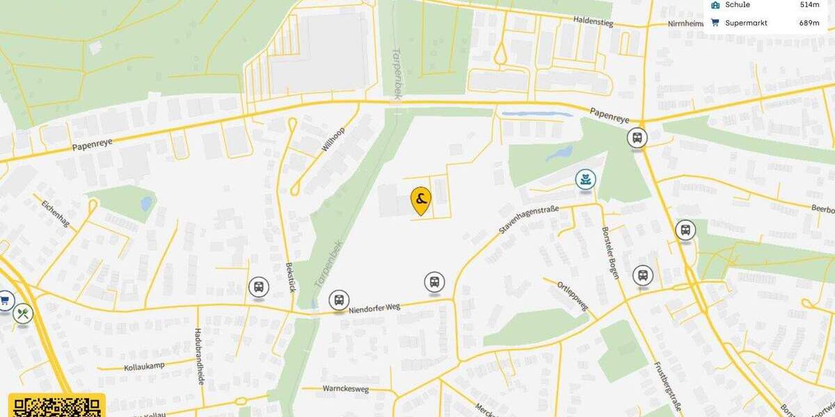 Etagenwohnung Hamburg / Groß Borstel Groß Borstel - 3 Zimmer, 89 m&sup2;, 699.000&euro; | Angebot:25768730