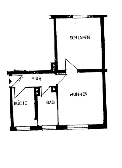 Etagenwohnung Norderstedt Friedrichsgabe - 2 Zimmer, 44 m&sup2;, 199.000&euro; | Angebot:26569170