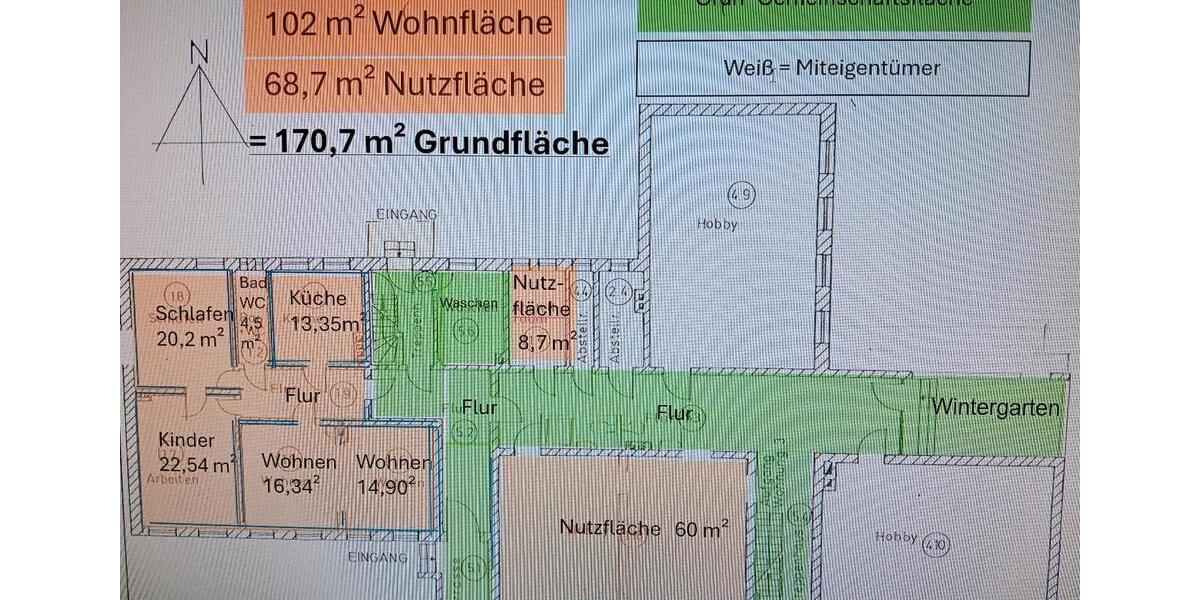 Erdgeschoßwohnung Kaltenkirchen - 5 Zimmer, 100 m&sup2;, 350.000&euro; | Angebot:26998424