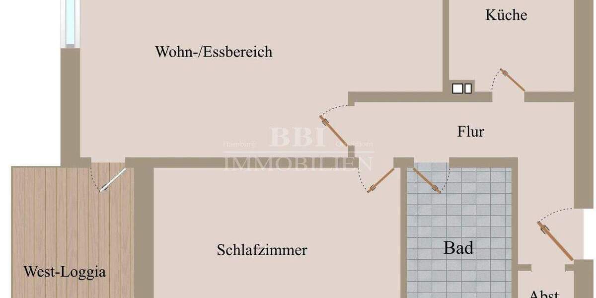 Etagenwohnung Quickborn - 2 Zimmer, 70 m&sup2;, 230.000&euro; | Angebot:25728789