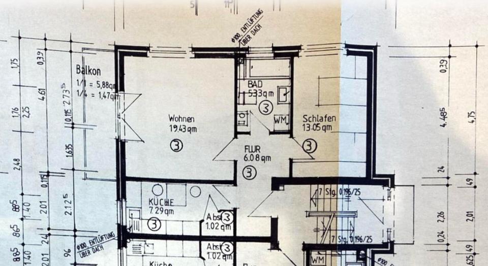 Etagenwohnung Hamburg Harburg - 2 Zimmer, 54 m&sup2;, 715&euro; | Angebot:25987511