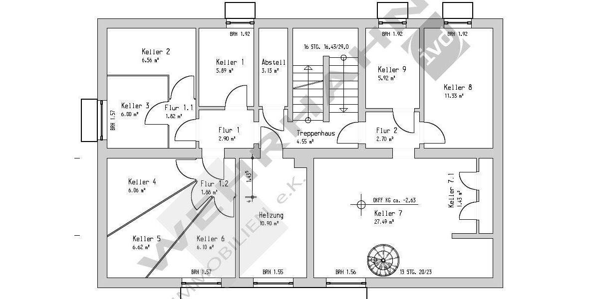 Etagenwohnung Bargteheide - 2 Zimmer, 64 m&sup2;, 279.000&euro; | Angebot:25745050