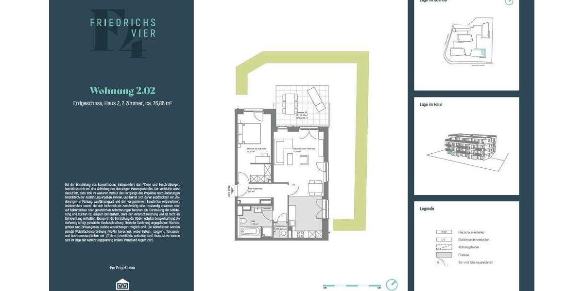 Etagenwohnung Hamburg Wellingsbüttel - 2 Zimmer, 76 m&sup2;, 615.000&euro; | Angebot:25770091
