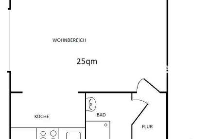 Wohnung Hamburg-Nord Nord - 1 Zimmer, 24 m&sup2;, 350&euro; | Angebot:23716473