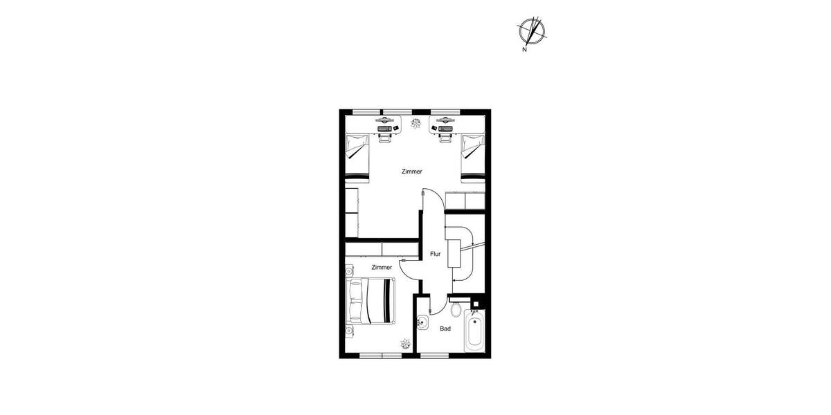 Reihenmittelhaus Reinbek - 4 Zimmer, 101 m&sup2;, 425.000&euro; | Angebot:25769853