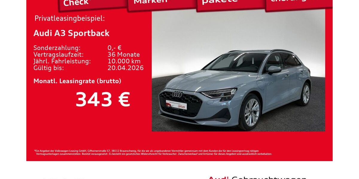 Audi A3 6.332 km 38.990 &euro; Hamburg 20537