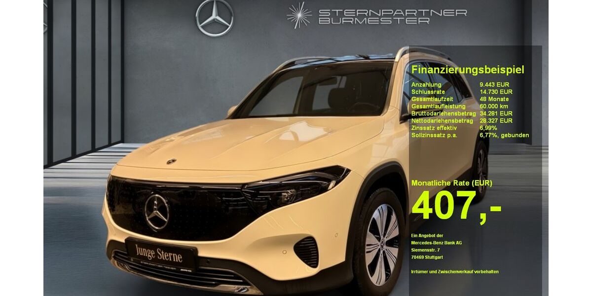 Mercedes-Benz EQB 13.249 km 37.750 &euro; Wedel 22880