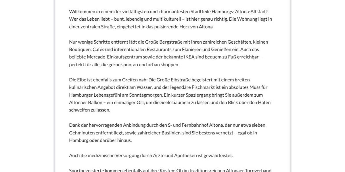 Erdgeschoßwohnung Hamburg Hamburg-Mitte - 2 Zimmer, 58 m&sup2;, 309.000&euro; | Angebot:25979459