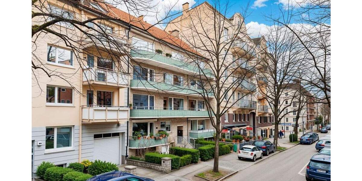 Etagenwohnung Hamburg Eppendorf - 2 Zimmer, 479.000&euro; | Angebot:25689319