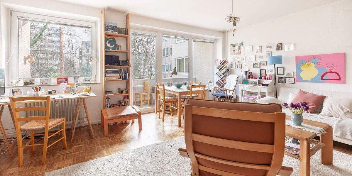 Etagenwohnung Hamburg Lokstedt - 2 Zimmer, 65 m&sup2;, 299.000&euro; | Angebot:25746128