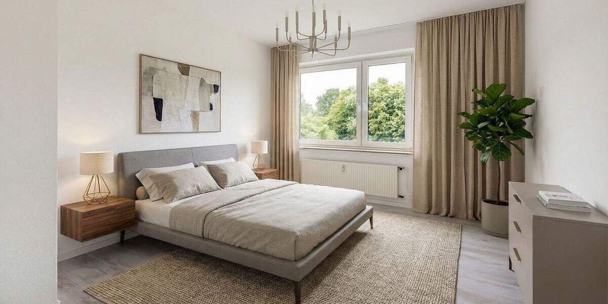 Etagenwohnung Hamburg Hummelsbüttel - 4 Zimmer, 93 m&sup2;, 330.000&euro; | Angebot:25695975