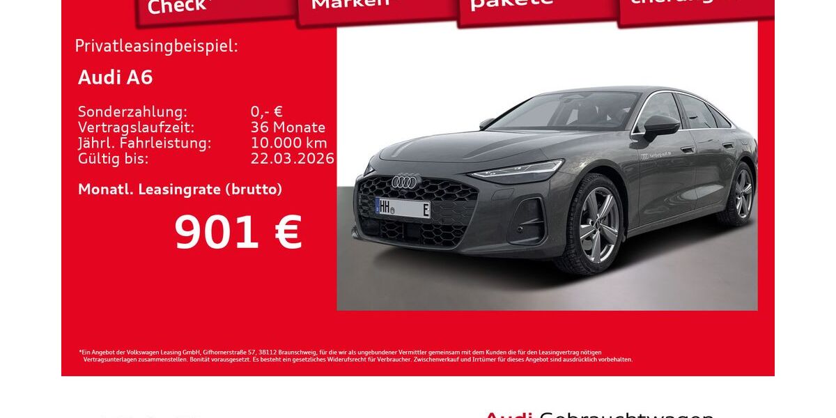 Audi A6 2.844 km 64.944 &euro; Hamburg 22529