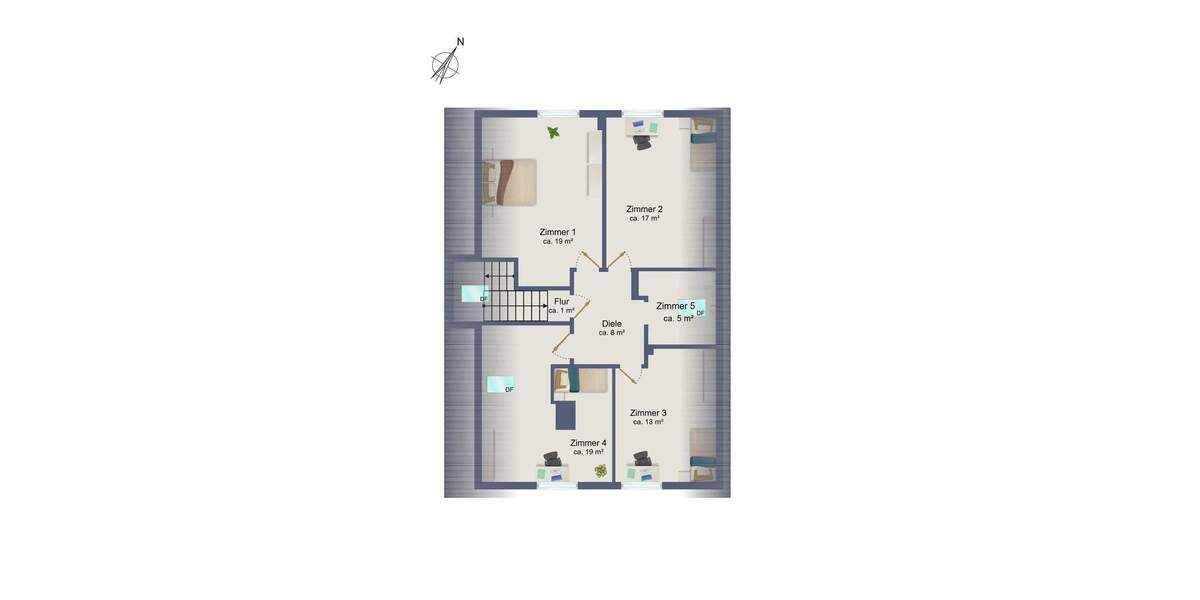 Einfamilienhaus Hamburg / Meiendorf Rahlstedt - 8 Zimmer, 195 m&sup2;, 599.000&euro; | Angebot:25667897