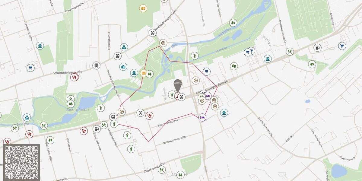 Etagenwohnung Hamburg Wandsbek - 3 Zimmer, 96 m&sup2;, 429.000&euro; | Angebot:25682014